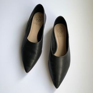 Vince Camuto Pointy Leather Flats